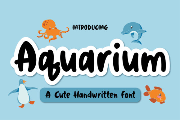 Aquarium Font - Featured Image