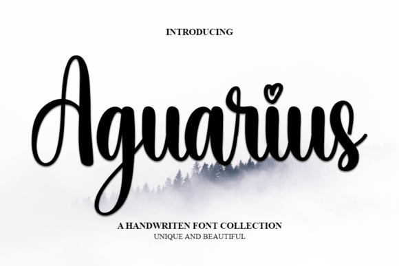 Aquarius Font - Featured Image