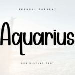 Aquarius Font - Featured Image