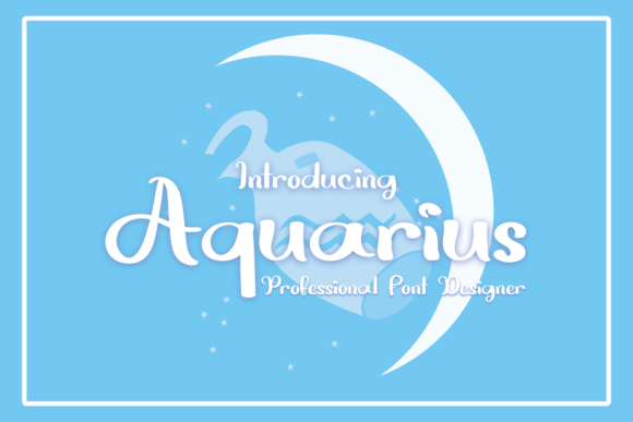 Aquarius Font - Featured Image