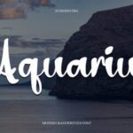 Aquarius Font - Featured Image