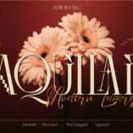 Aquilaf Font - Featured Image