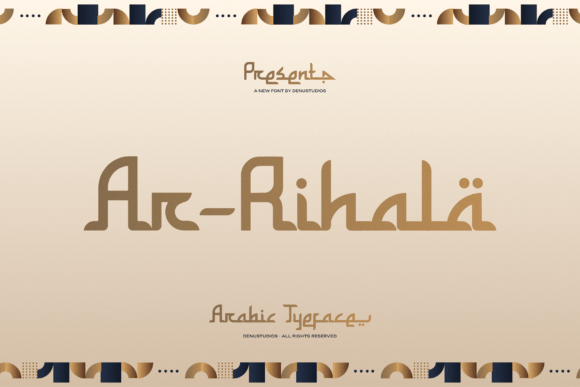 Ar-rihala Font - Featured Image