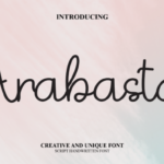 Arabasta Font - Featured Image