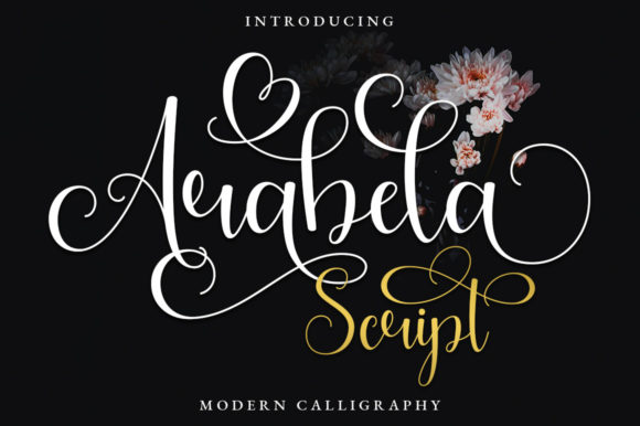 Arabela Script Font - Featured Image