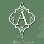 Arabesque Christmas Ornament Font - Featured Image