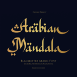 Arabian Mandala Font - Featured Image