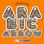 Arabic Arrow Font - Featured Image