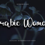 Arabic Woman Font - Featured Image