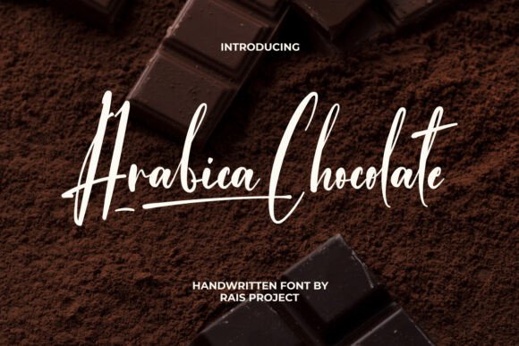 Arabica Chocolate Font - Featured Image