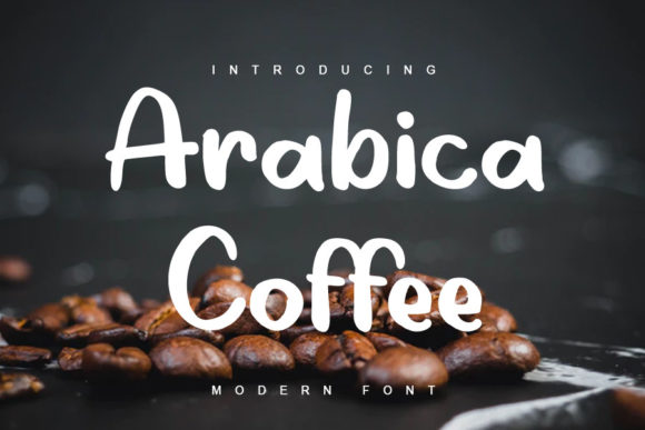 Arabica Coffee Font - Featured Image