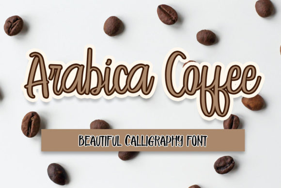 Arabica Coffee Font - Featured Image