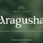 Aragusha Font - Featured Image