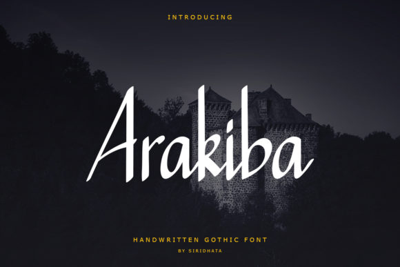 Arakiba Font - Featured Image