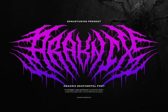 Araknix Font - Featured Image
