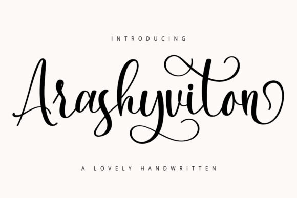 Arashyviton Font - Featured Image