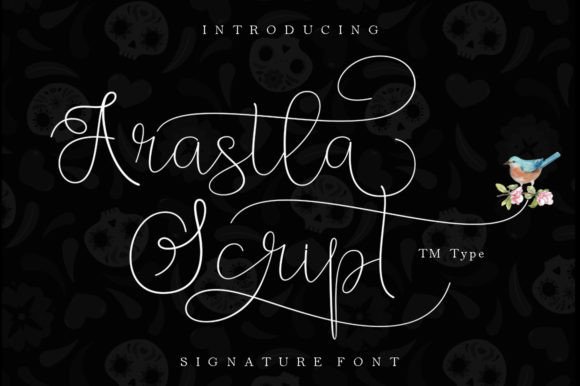 Arastla Script Font - Featured Image