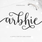 Arbhie Font - Featured Image