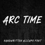 Arc Time Font - Featured Image