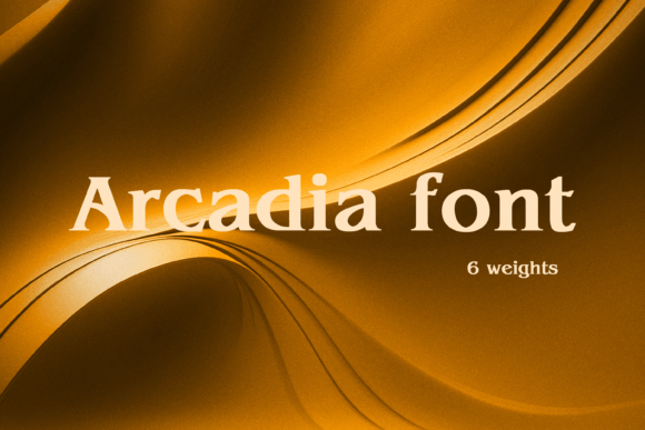 Arcadia Font - Featured Image
