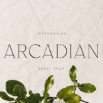 Arcadian Font - Featured Image