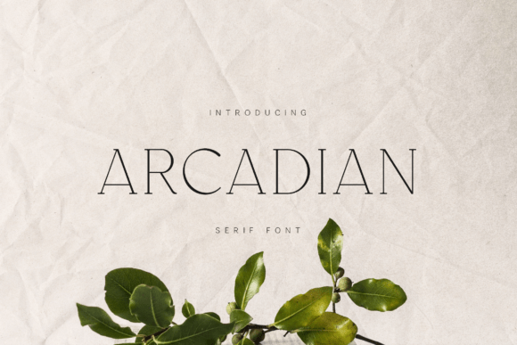 Arcadian Font - Featured Image