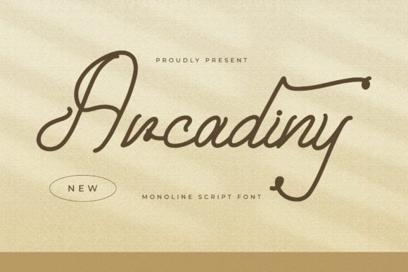 Arcadiny Font - Featured Image