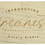 Arcanist Font - Featured Image