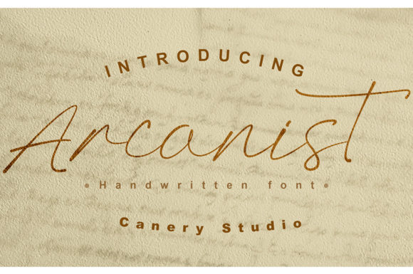 Arcanist Font - Featured Image