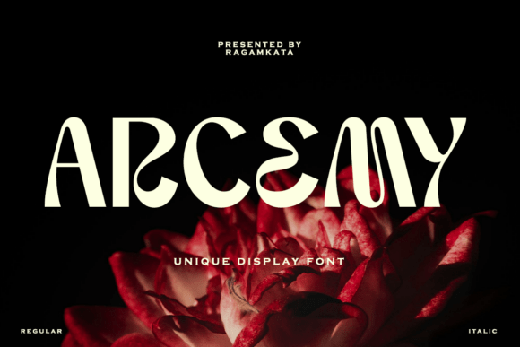 Arcemy Font - Featured Image