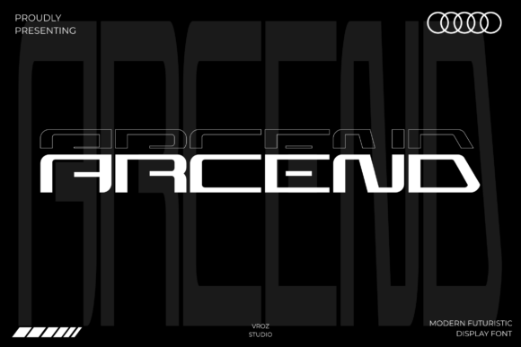 Arcend Font - Featured Image