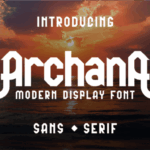 Archana Font - Featured Image