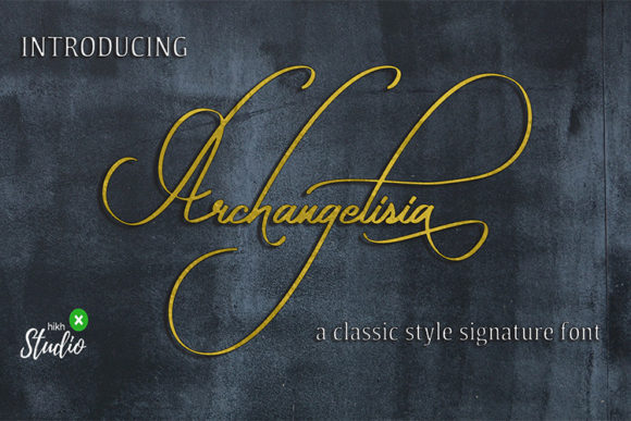 Archangelisia Font - Featured Image