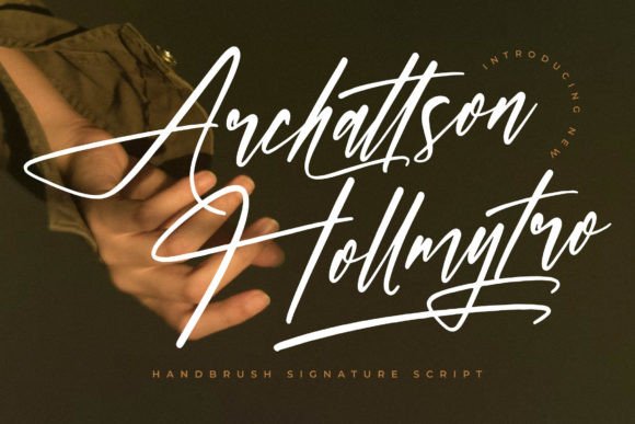 Archattson Hollmytro Font - Featured Image