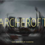 Archeroft Font - Featured Image