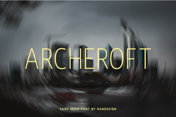 Archeroft Font - Featured Image