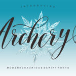 Archery Script Font - Featured Image