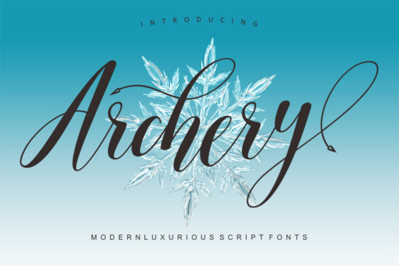 Archery Script Font - Featured Image