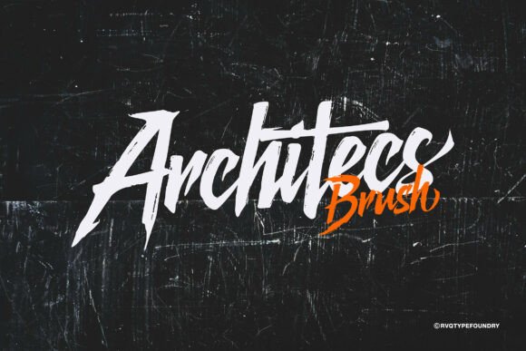 Architecs Brush Font - Featured Image