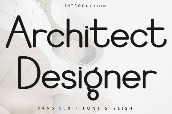 Architect Designer Font - Featured Image