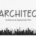Architect Font - Featured Image