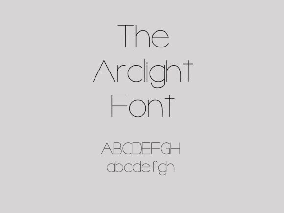 Arclight Font - Featured Image