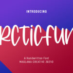 Arcticfunk Font - Featured Image