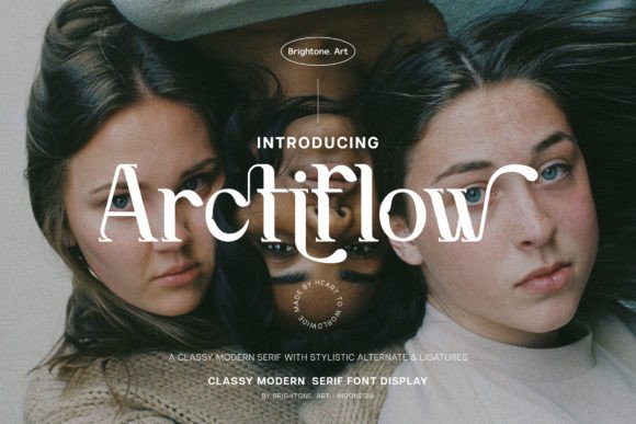 Arctiflow Font - Featured Image