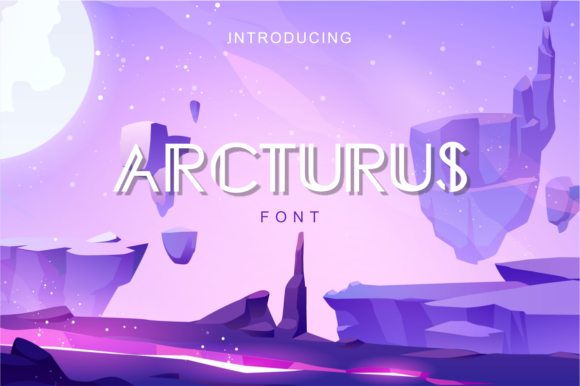 Arcturus Font - Featured Image