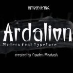 Ardalion Font - Featured Image