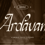 Ardavan Font - Featured Image
