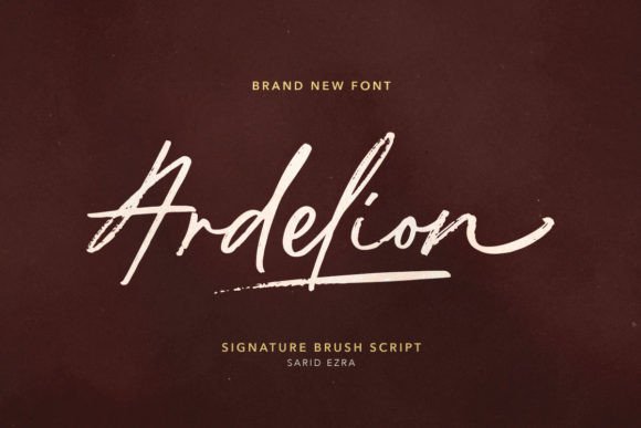 Ardelion Font - Featured Image