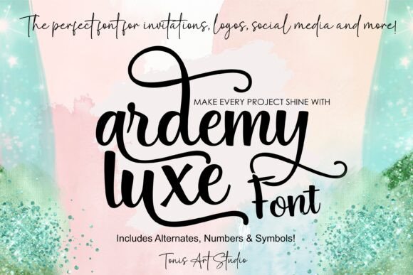Ardemy Luxe Font - Featured Image