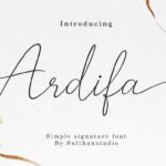 Ardifa Font - Featured Image